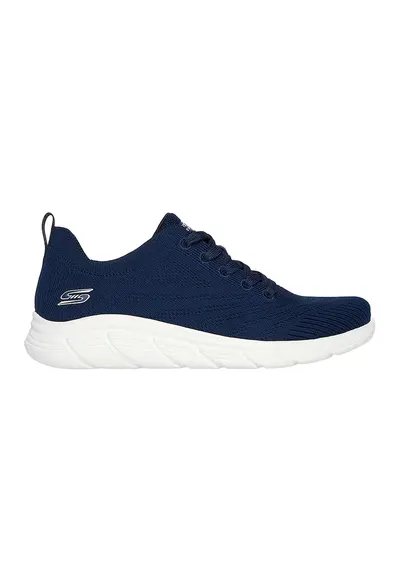 Pantofi sport cu aspect tricotat BOBS Graceful - Bleumarin