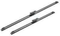 Set stergatoare BOSCH AeroTwin A322S 3397014422, lungime 650 mm, 500 mm, lama lata, pentru vehicule cu volan pe stanga