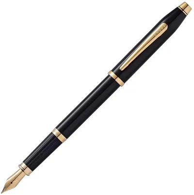 Stilou Cross Century II - Black Lacquer GT, F