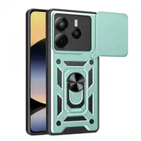 Husa pentru Xiaomi Redmi Note 14 4G (Regional), Techsuit, CamShield, Verde