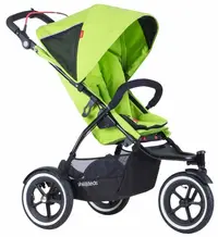 Cărucior pentru un copil sau pentru copii mai mari Phil & Teds - Sport V5, Verde