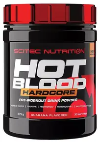 Hot Blood Hardcore, fructe roșii, 375 g, Scitec Nutrition
