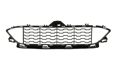 Element bara grila superior, plastic, negru, pachet M potrivit BMW 3 GRAN TURISMO F34 2015-2020