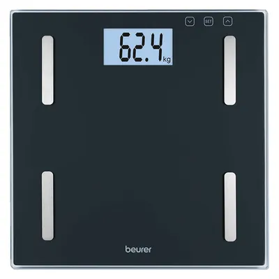 Cântar inteligent Beurer - BF 180, 180 kg, gri