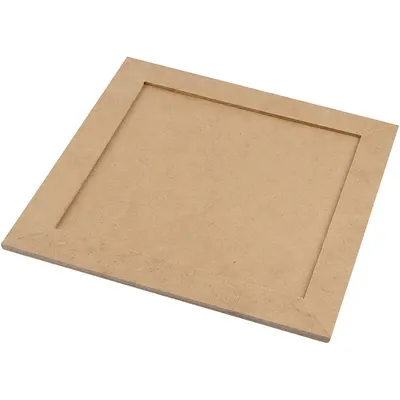Ramă foto pătrată din hârtie reciclată, 22x22 cm