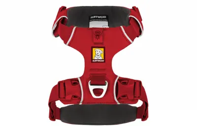 Ham ajustabil Front Range Ruffwear, Red Canyon, cu doua puncte de prindere, L-XL (81-107 cm)