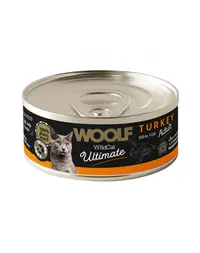 WOOLF Wild Cat Ultimate Turkey Pate 85g hrană pisici, pate curcan