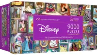 Puzzle panoramic Trefl din 9000 piese - Cea mai mare colecție Disney, partea a 2-a