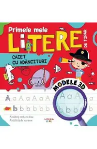 Primele mele litere de tipar. Caiet cu adancituri