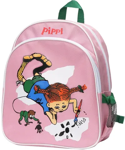 Ghiozdan pentru gradiniță Pippi - Pippi Ciorapi lungi desenează, roz