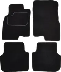 Covorase auto (set, velur, 4 bucati, culoare negru) SMART FORFOUR intre 2004-2006