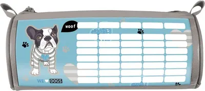 Penar oval Lizzy Card We Love Dogs Woof - Cu program