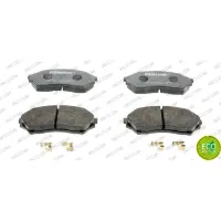 Set placute frana, frana disc FERODO FDB1455