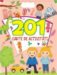 201 carte de activități 5+ - Paperback brosat - Dreamland Publications