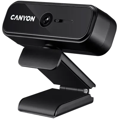 CANYON C2N 1080P full HD 2.0Mega fixed focus webcam with USB2.0 connector, 360 degree rotary view scope, built in MIC, Resolutio