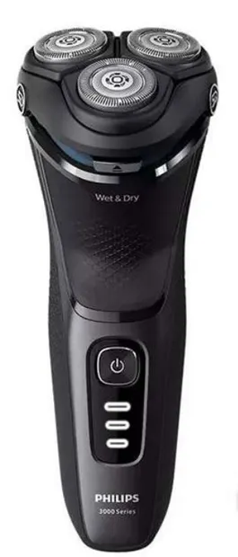 Aparat de ras Philips - S3244/12, 3 capete, negru