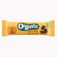 Baton ecologic Bio din ovaz integral cu morcov si mere 12 luni+, Organix | 23 g