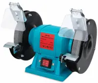 Polizor de banc electric 150mm, 350w, 2950rpm, pietre incluse, protectii duble, 12,7mm, CAMPION PROFESSIONAL CMP1834