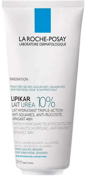 La Roche-Posay Lipikar Loțiune de corp Urea 10%, 200 ml