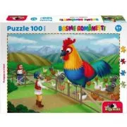 Noriel Puzzle, 100 piese - Punguta cu doi bani
