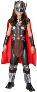 Costum de carnaval pentru copii Rubies - Mighty Thor, 9-10 ani, pentru o fată