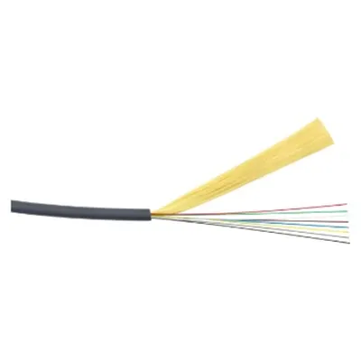 8-Fiber Optic Cable Reel - 500m - For Outdoor Use- Black