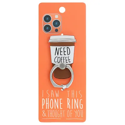 Suport inel telefon Need coffee