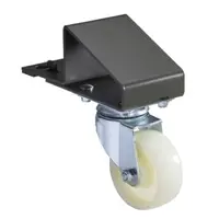 4 Roti (2 Libere, 2 Cu Sistem De Blocare) Pentru Transport Cu Soclu Individual