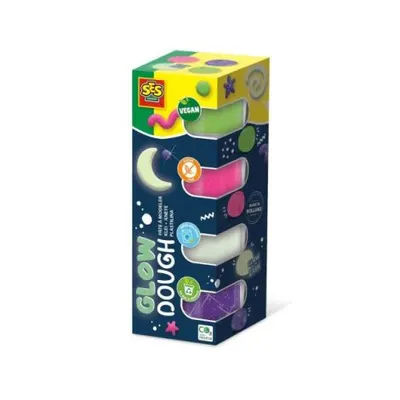 Plastilina colorata vegana Glow Feel Good 4 x 90gr