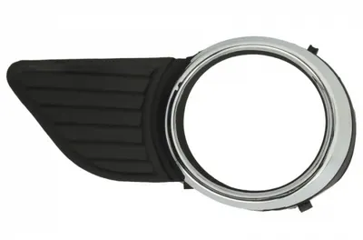 Grila bara fata Stanga cu locas proiector plastic, crom negru Toyota Sienna 2010-2017