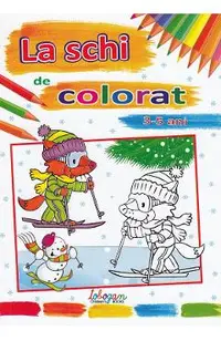 La schi de colorat