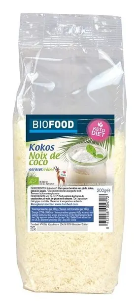 Fulgi bio de cocos, 200 g, Damhert