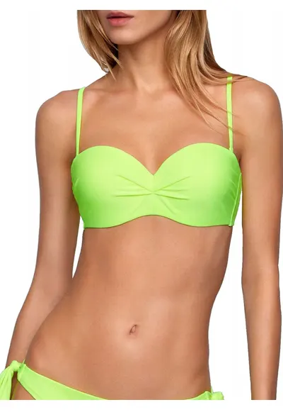 Sutien de baie Push-Up - Multicolor1 - Verde neon