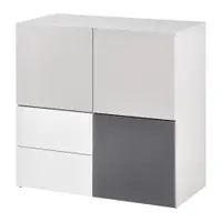 HOMCOM Dulap multifunctional cu sertare si usi, mobilier pentru Camera de zi Dormitor Birou | Aosom Romania