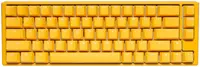 Tastatura mecanica Ducky - One 3, MX Cherry Black, RGB, galbena