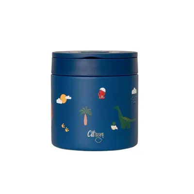 Termos pentru mâncare Citron - Blue Dino, 350 ml