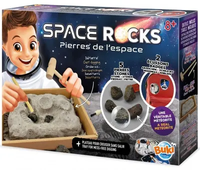 Set pentru joc Buki France - Sapă singur pietrele spațiale