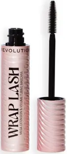 Makeup Revolution Spirală cu polimeri Wrap Lash, Black, 8.5 ml