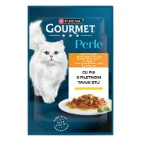 GOURMET PERLE cu Pui in Sos, 85 g