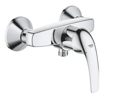 Baterie dus Grohe BauCurve 23631000, aparenta, monocomanda, Crom lucios
