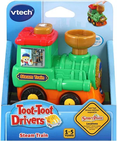 Mașinuță mini Vtech Toot-Toot Drivers - Un tren cu aburi