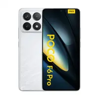 Telefon mobil POCO F6 Pro, 5G, 12GB RAM, 512 ROM, White, Dual Sim, Camera tripla: 50 MP, procesor Snapdragon 8 Gen 2 - Default Title