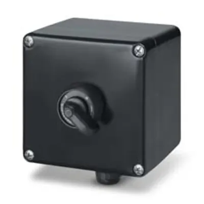 Doza aparentan122x120x90mm IP66 SELECTOR SWITCH 0/1 + 1NO+1NC THERMOSETTING