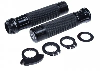 Set mansoane moto universale 655, culoare negru
