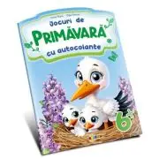 Jocuri de primavara cu autocolante 6+