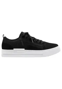 Pantofi barbati Sommr Canvas - piele - negru - Negru