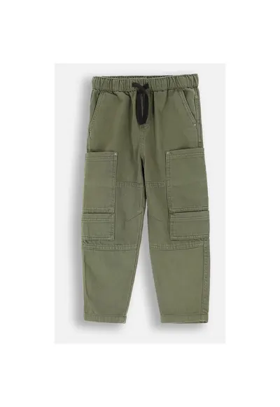 Pantaloni cargo - ZC4119101GBK-011 - bumbac - verzi