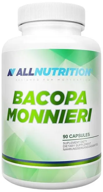 Bacopa Monnieri, 90 capsule, AllNutrition