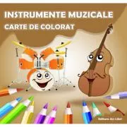 Carte de colorat. Instrumente Muzicale