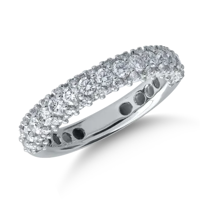 Inel din aur alb cu diamante de 1.57ct